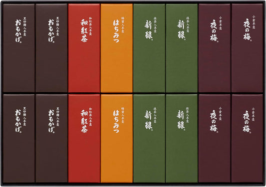 500년 전통의 화과자 토라야 소형 양갱 16개입 세트