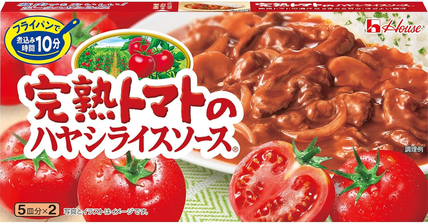 일본 완숙 토마토 하야시라이스 소스 184g x 5개 토마토 하이라이스 루 하이라이스소스