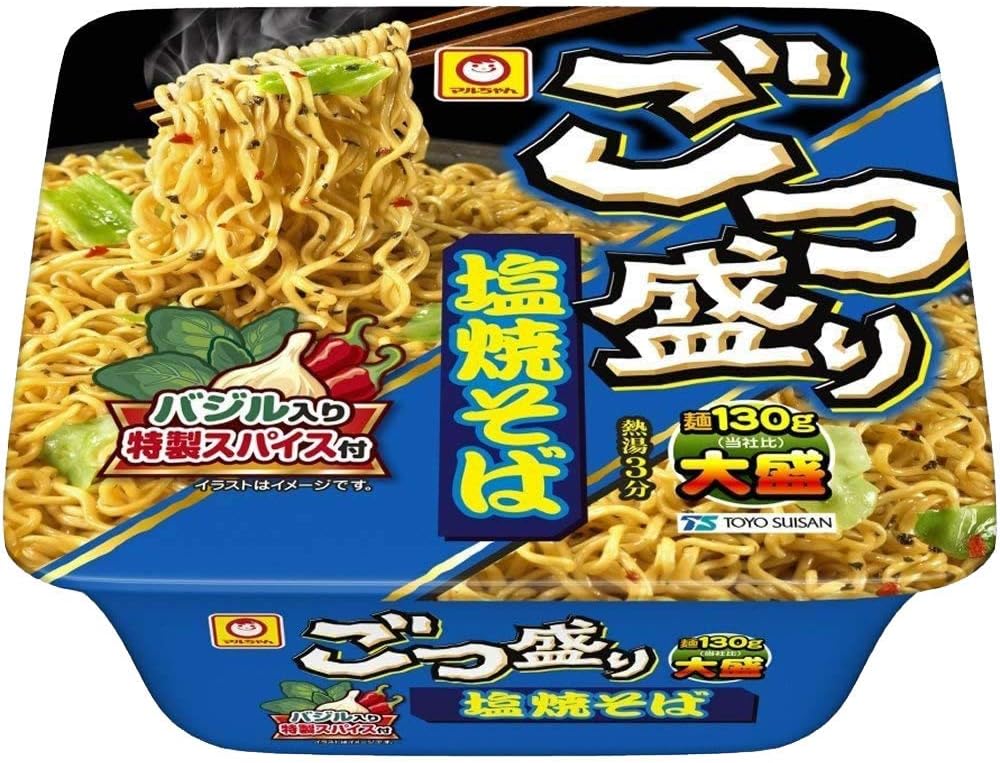 마루짱 고츠모리 야끼소바 2종 세트 (소스맛& 소금맛 / 총 12개입)