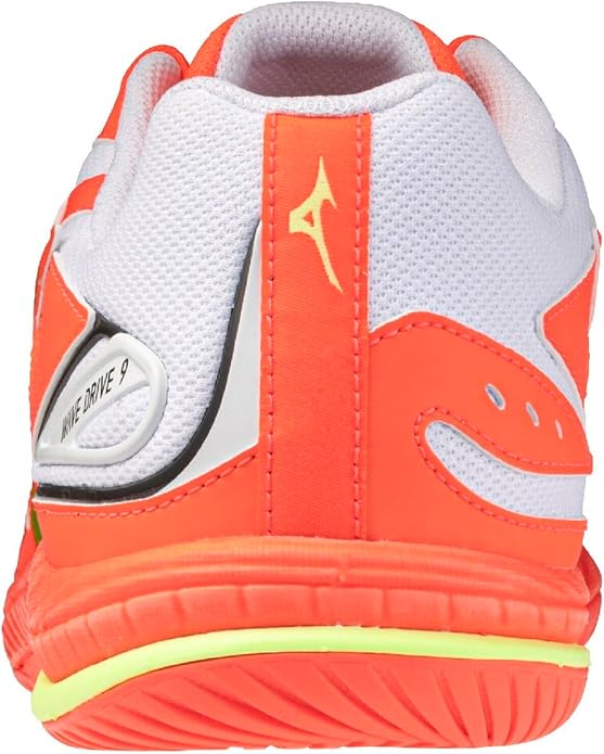미즈노 MIZUNO 웨이브 드라이브 9 남녀공용 탁구화 2E 오렌지 옐로우