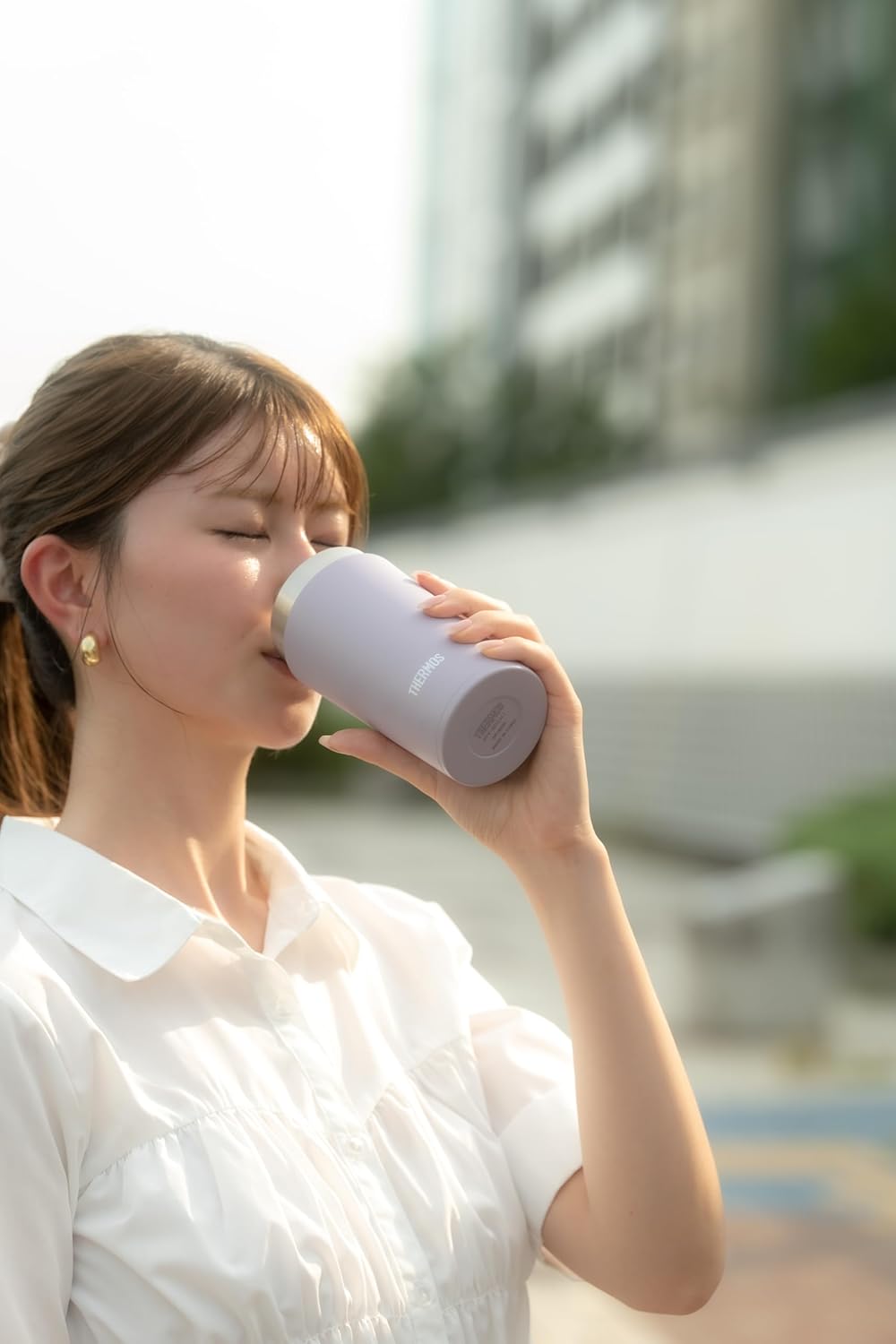 써모스 THERMOS 보온보냉 텀블러 320ml 진공단열 보온병 물병 식기세척기 가능 JOV-321 3색상