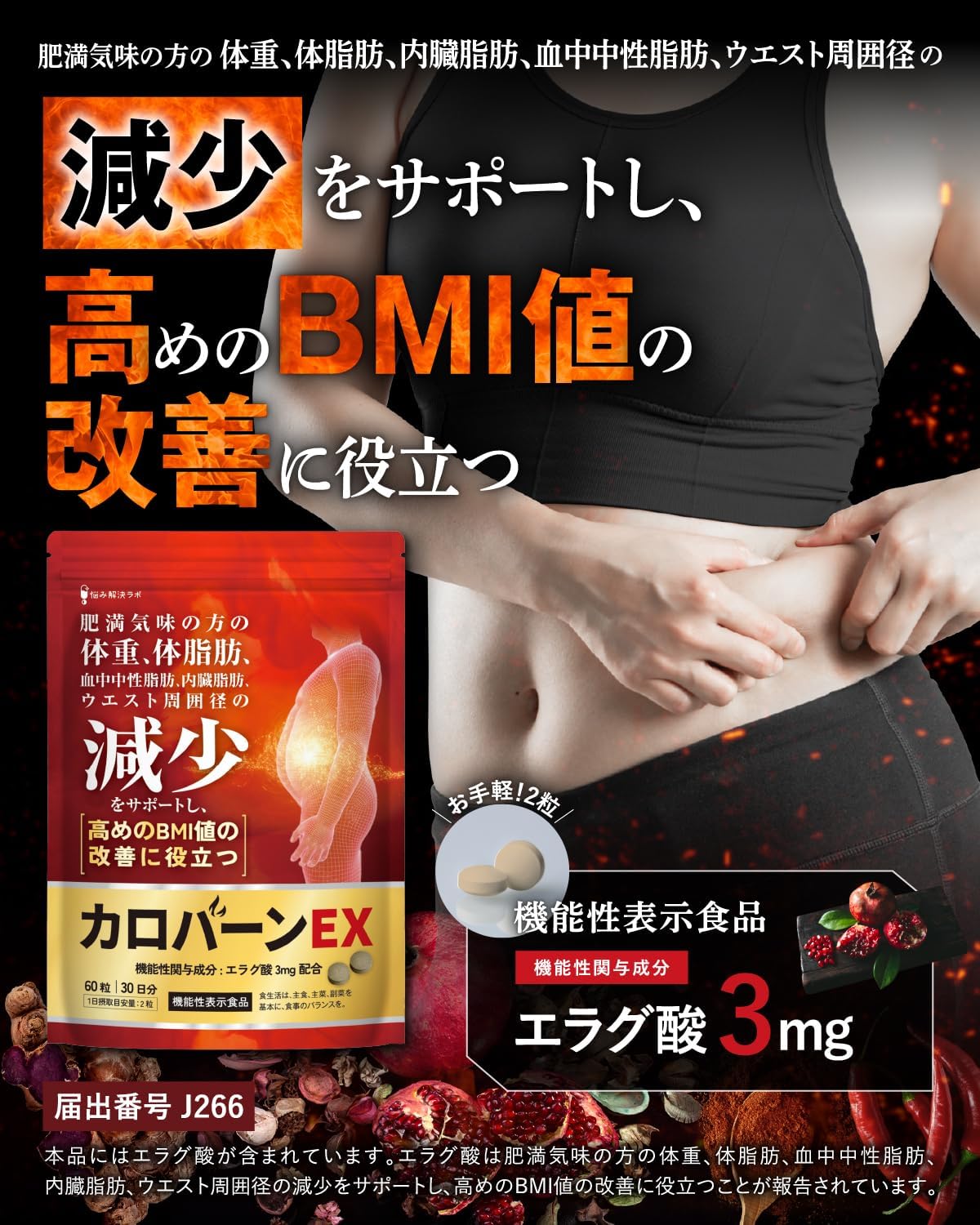 카로번 EX 90일분 다이어트 보조제
