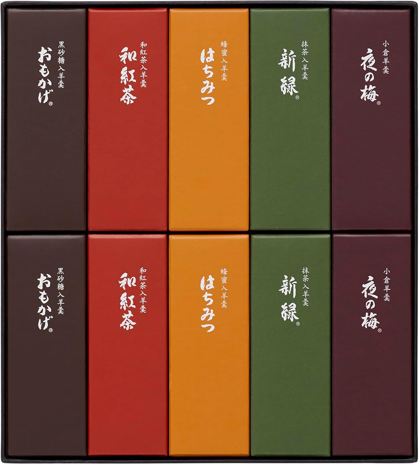 500년 전통의 일본 고급 화과자 토라야 소형 양갱 10개입 세트