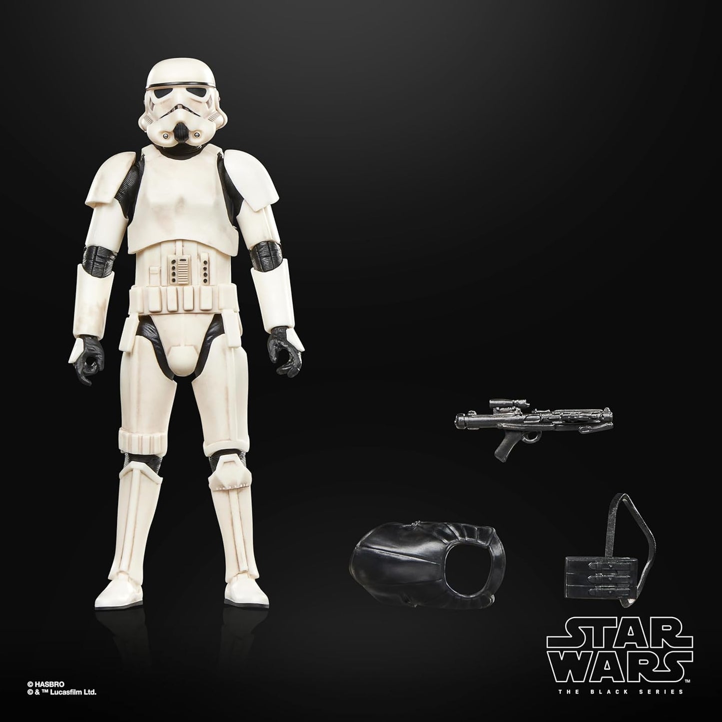 하즈브로 스타워즈 블랙 시리즈 임페리얼 레므넌트 스톰트루퍼 피규어 15cm G2573