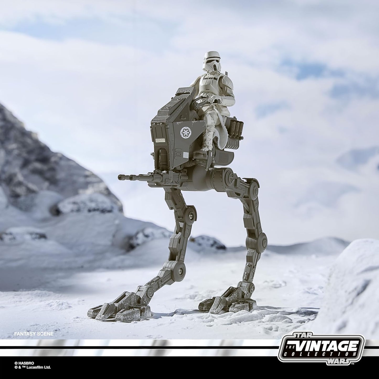 하즈브로 스타워즈 빈티지 컬렉션 AT-RT 워커 + 드라이버 피규어 세트 9.5cm G2536
