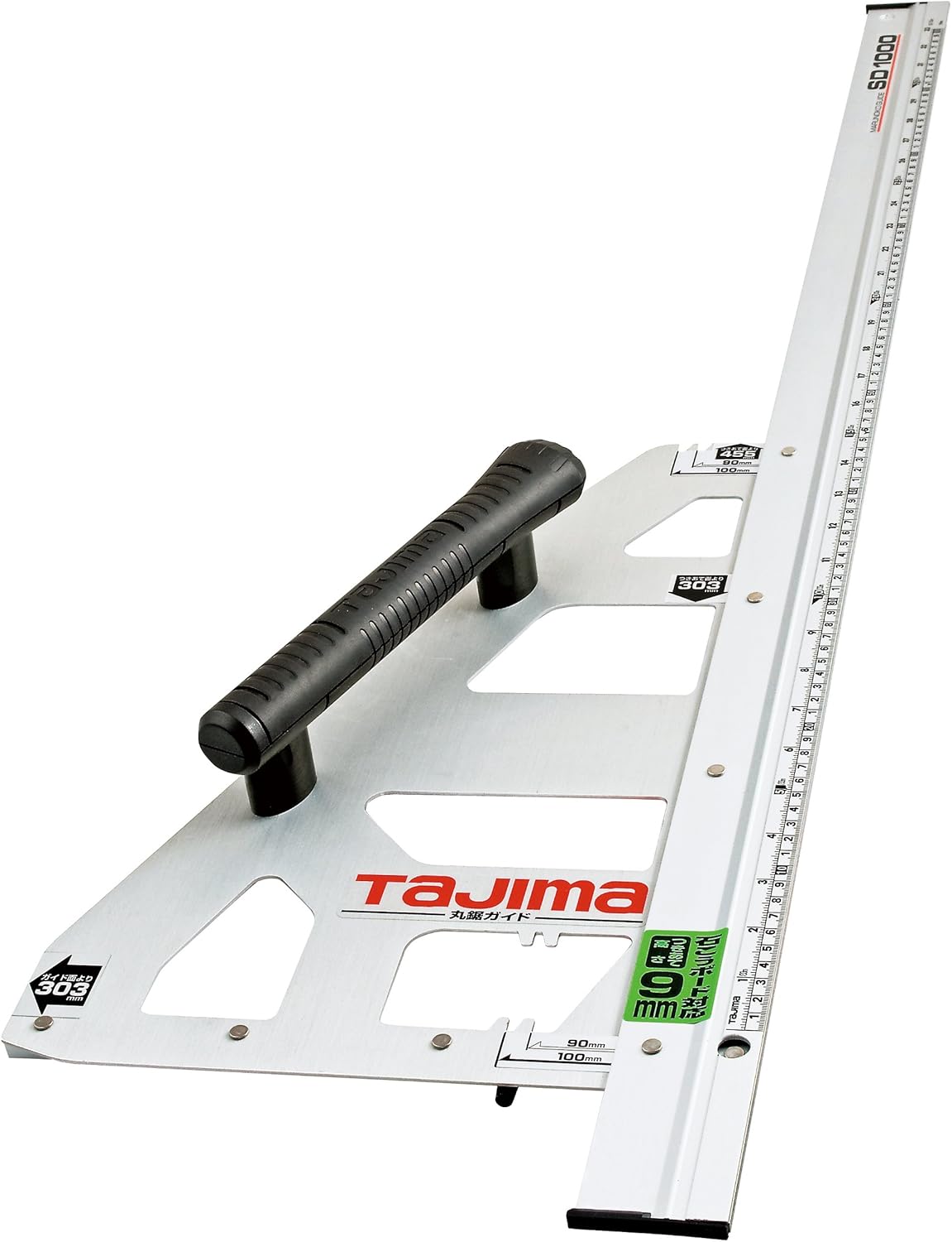 타지마 원형톱 가이드 SD1000 (1000mm) – MRG-S1000 1미터 길이의 고정밀 일본산 원형톱 가이드