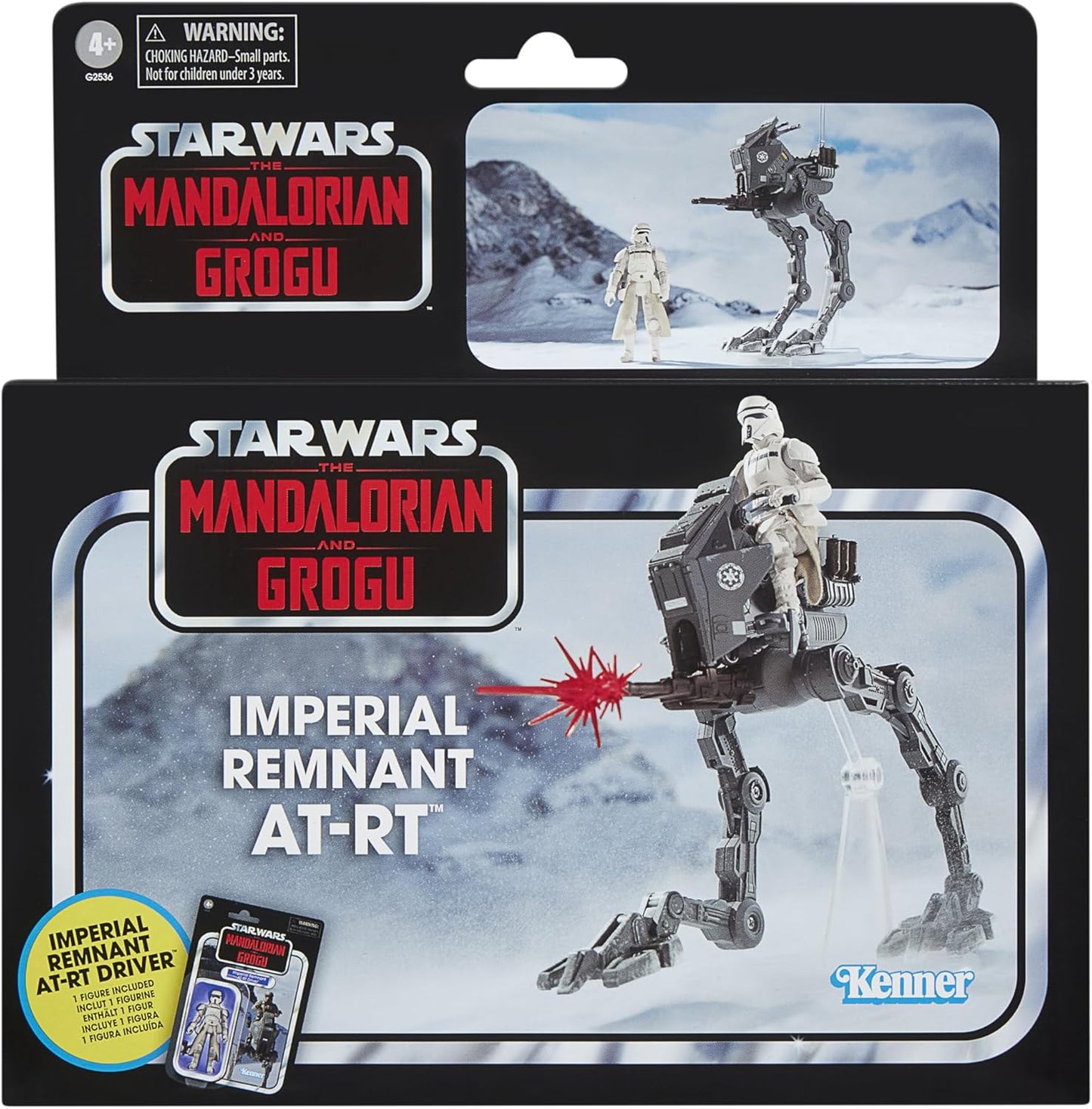 하즈브로 스타워즈 빈티지 컬렉션 AT-RT 워커 + 드라이버 피규어 세트 9.5cm G2536