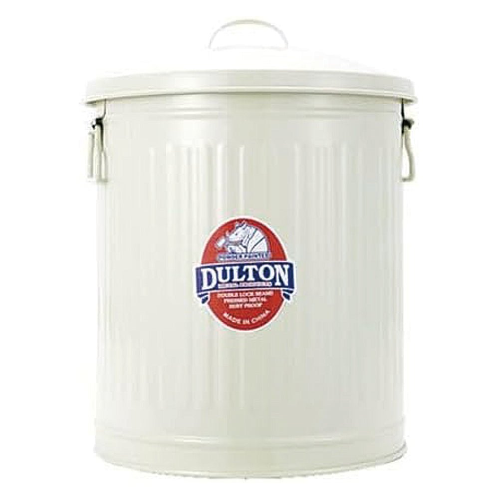 Dulton 달튼 가베지 캔 S사이즈 12L 레드 (뚜껑형 철제 휴지통) 색상4종