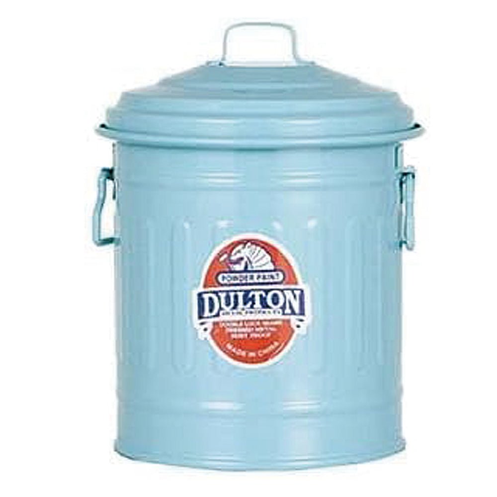 Dulton 달튼 가베지 캔 1L 탁상용 뚜껑형 철제 휴지통 색상4종