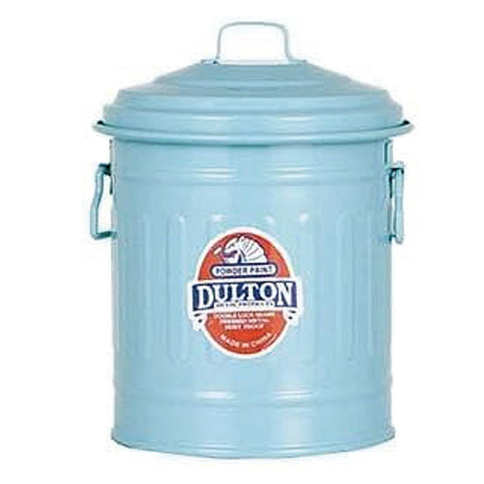 Dulton 달튼 가베지 캔 1L 탁상용 뚜껑형 철제 휴지통 색상4종
