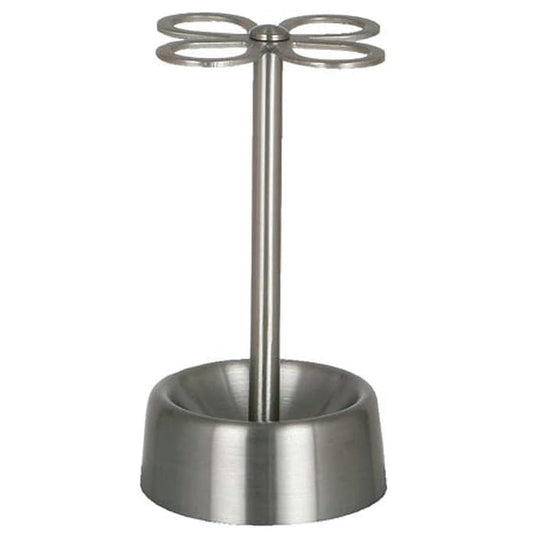 Dulton 4홀 칫솔 홀더 스탠드 스테인리스 2종류