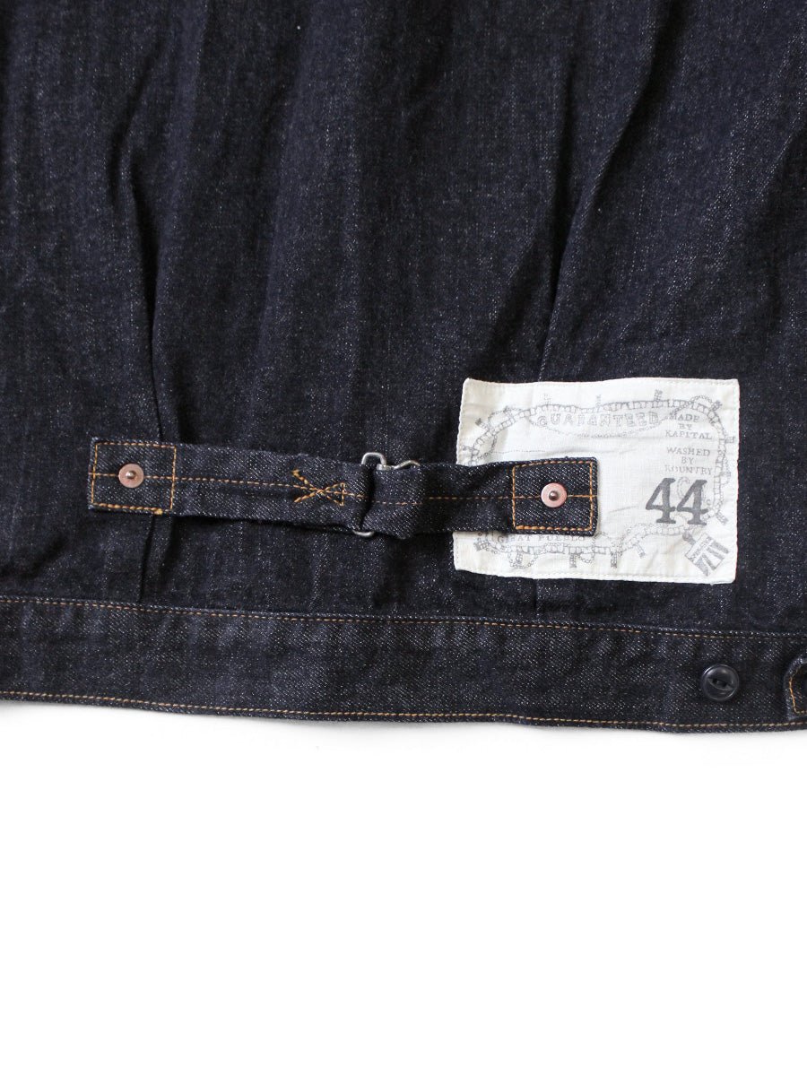Kapital 캐피탈12oz 데님 산토도밍고 썬더버드 재킷 K2504LJ175