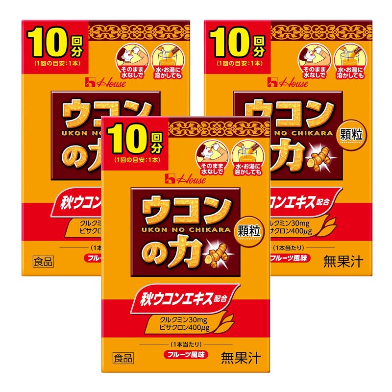 우콘노치카라과립 (10회분) 간 건강 서포트 3세트