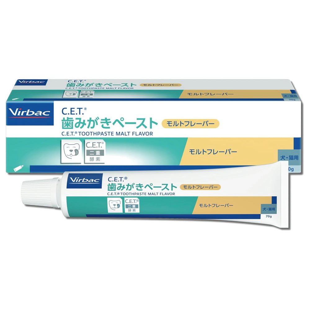 버박(Virbac) C.E.T. 치약 몰트 향 70g 애완견 애완묘